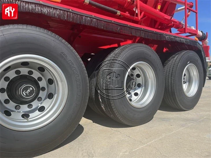 New 3 Axles Bulk Cement Semi Trailer factory