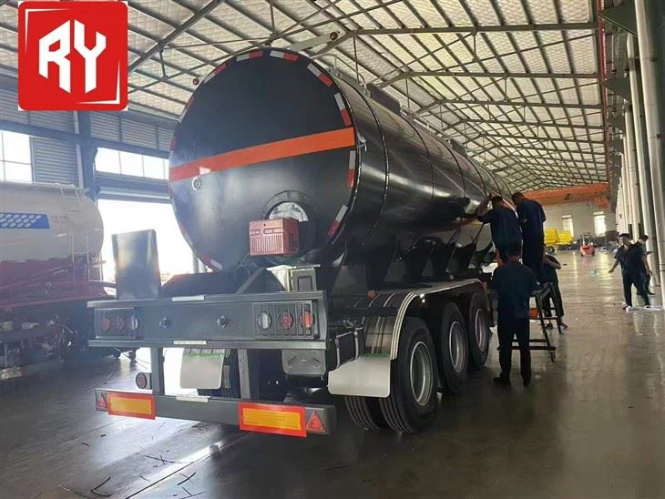 RUIYUAN 40 Cubic 3-axis Export Asphalt Tank