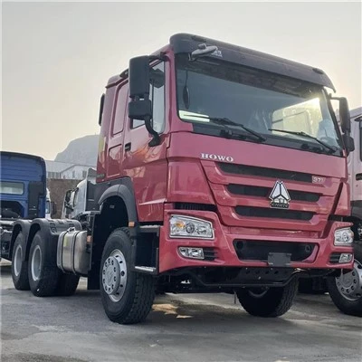 تستخدم الجرارات 6x4 Howo Truct